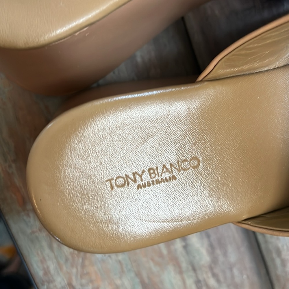 Tony Bianco Platform Wedge Slides - image 5